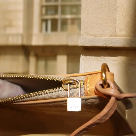 LOUIS VUITTON
Noisette Monogram Vernis Lexington Pochette Bag - Picture 4 of 10